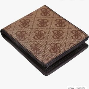 🆕Guess Men’s Bifold Leather Wallet